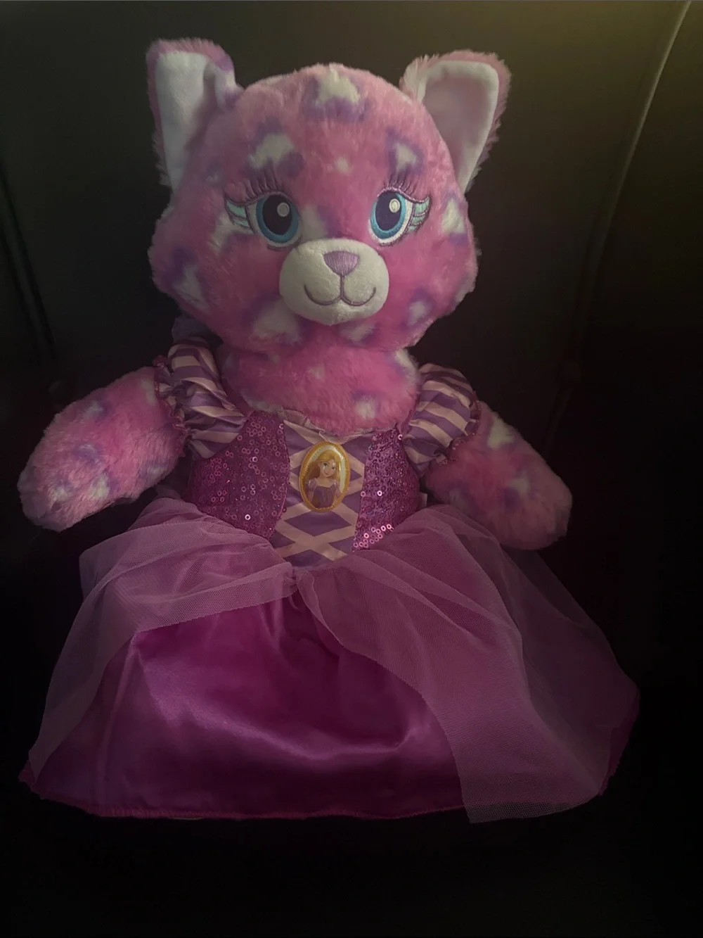 Beary Fairy Kitty Doll in Purple Princess Dress Build A Bear 2025 - Kids Toy